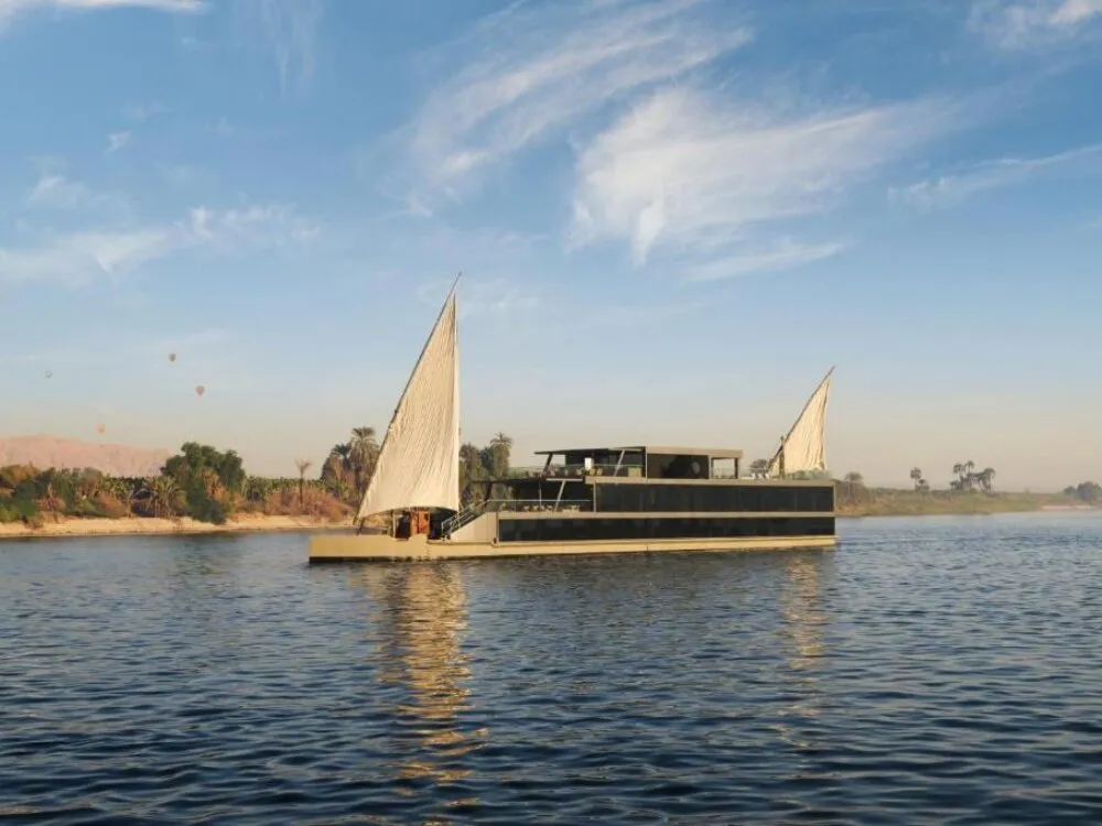 Du thuyền khách sạn 5 sao AQUA The Dahabeya trên sông Nile, Ai Cập